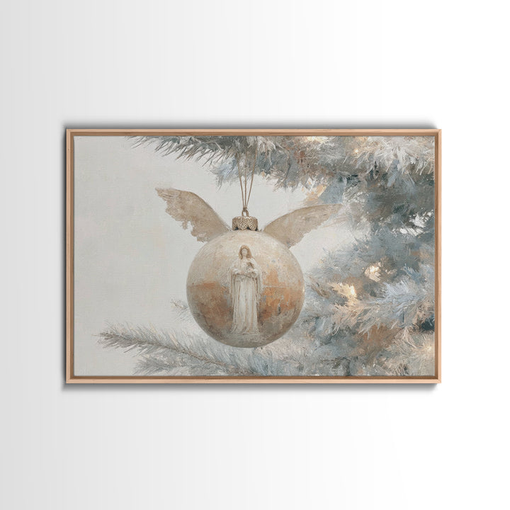 Procession Of Light – Framed Canvas Print – Christian Art Canvas – Christian Wall Art – Christmas Art Prints