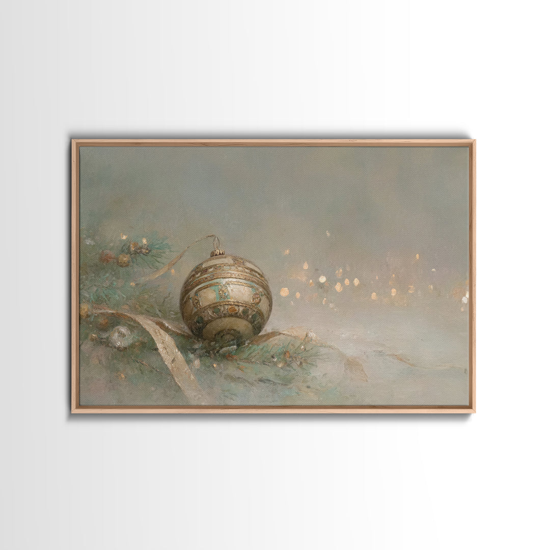 Angels Of Promise, Framed Canvas Print, Christian Wall Art, Christian Art Canvas, Christmas Art Prints