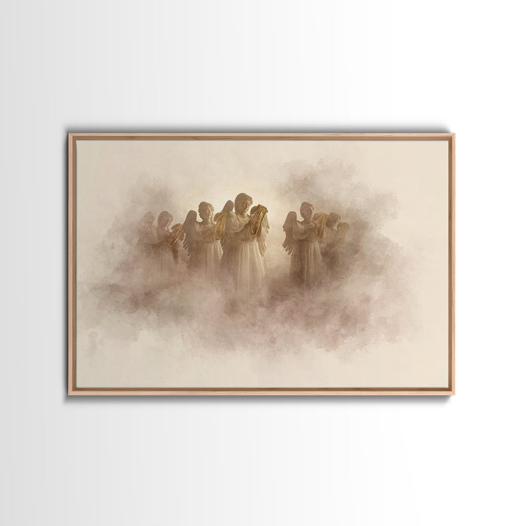 Silent Waters | Framed Canvas Print | Jesus Painting | Christian Wall Art | Christian Art Canvas | Christian Gift Ideas | Christian Decor