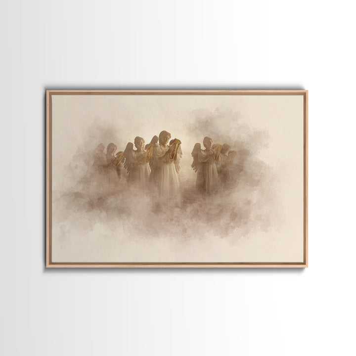 Silent Waters | Framed Canvas Print | Jesus Painting | Christian Wall Art | Christian Art Canvas | Christian Gift Ideas | Christian Decor
