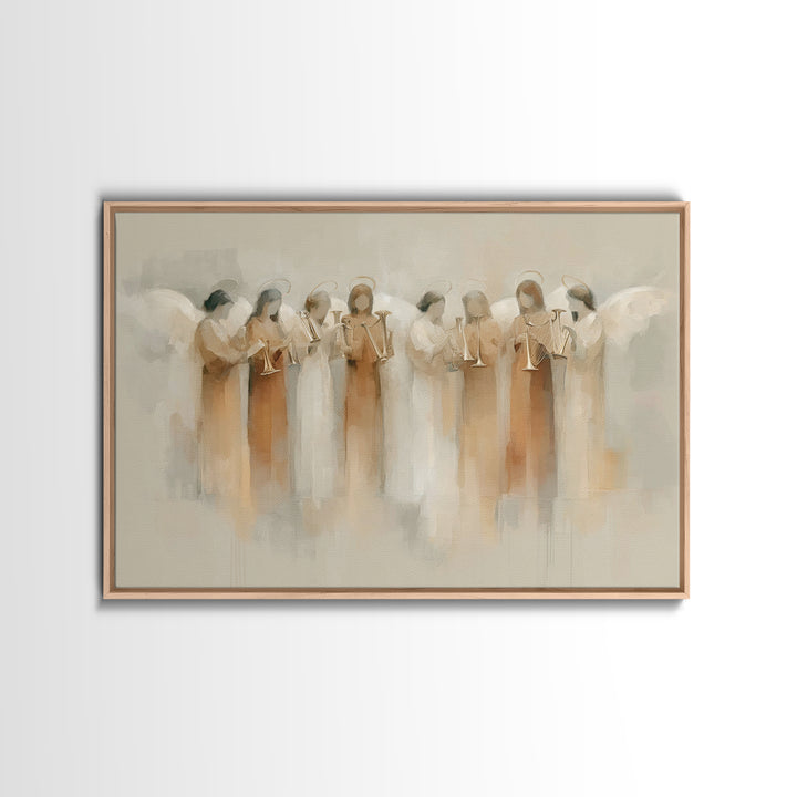Divine Horizon – Framed Canvas Print – Christian Wall Art – Jesus Painting – Christian Art Canvas – Christian Decor – Christian Gift Ideas