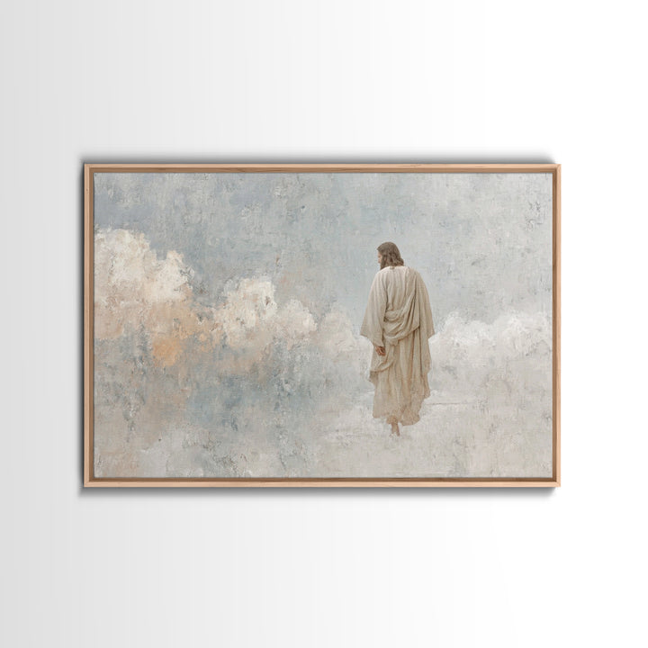 Pure Lily Blessing | Framed Canvas Print | Christian Art Canvas | Christian Wall Art | Christian Art Gift | Subtle Christian Art | Christia
