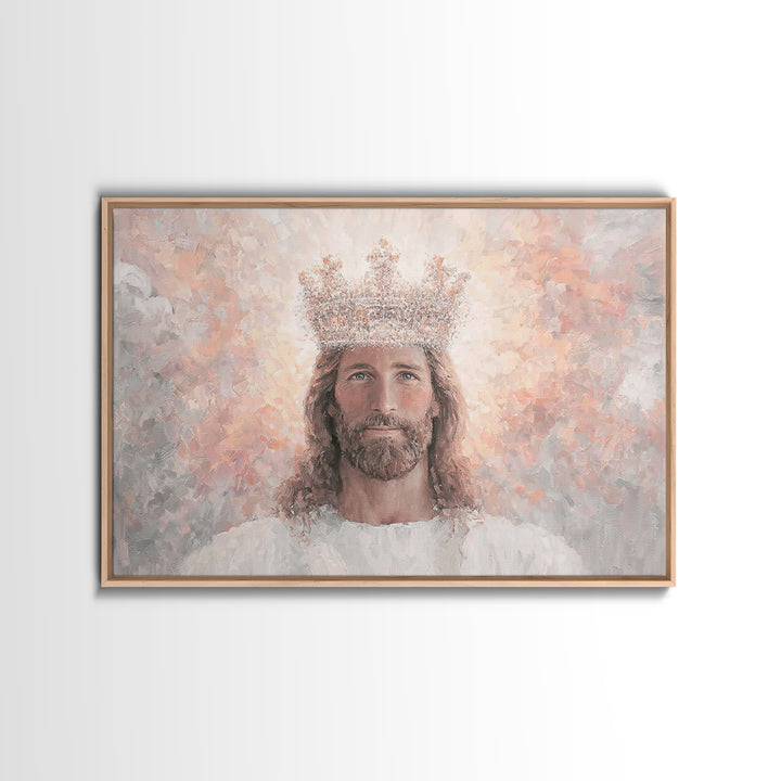 Sovereign Grace | Framed Canvas Print | Christian Wall Art | Christian Art Canvas | Modern Christian Painting | Christian Gift | Jesus Art