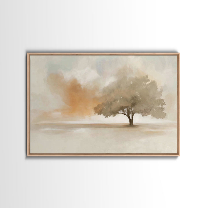 Desert Bloom | Framed Canvas Print | Christian Art Canvas | Christian Decor | Christian Wall Art | Modern Christian Art
