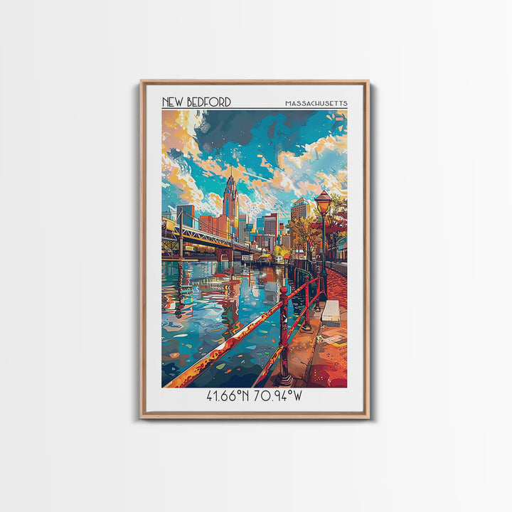 Newark Travel Poster, Framed Canvas Print, City Travel Poster, Travel Wall Decor, Retro Travel Poster, Modern Wall Decor, Poster Art