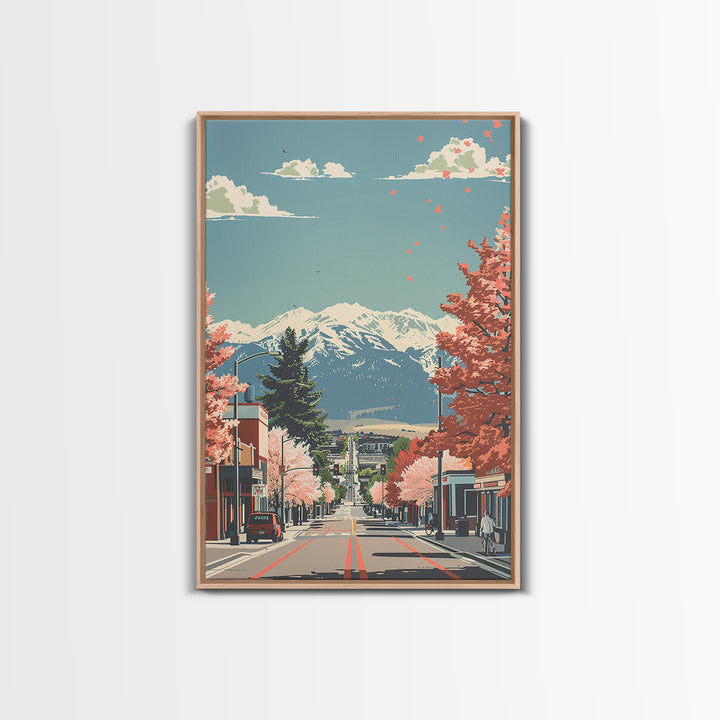 Arvada Travel Poster, Canvas Print, Poster Print, Travel Wall Art, Wanderlust Gift, Travel Art Print, Retro Travel Poster, Art Print