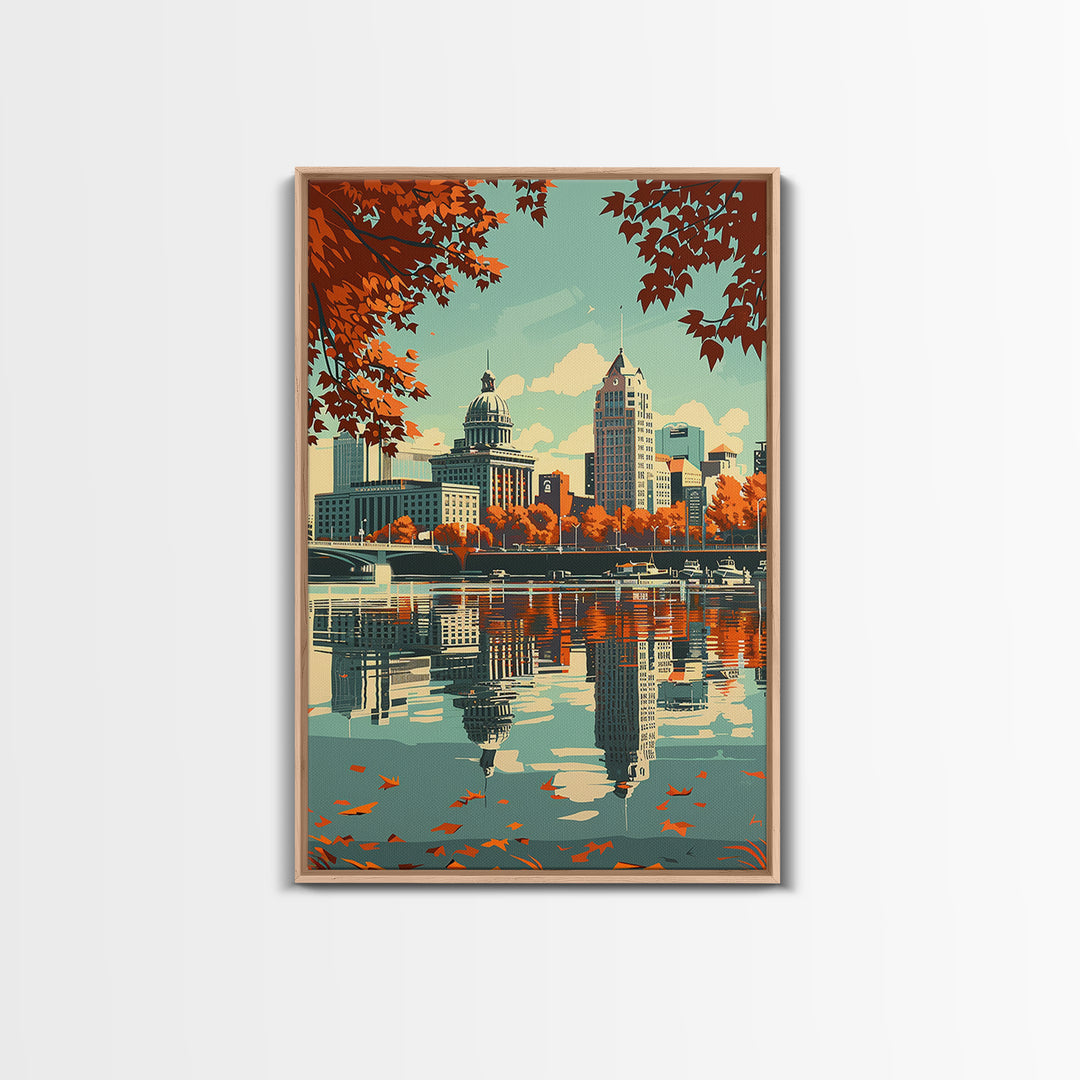 Louisville Travel Poster, Canvas Print, Poster Print, Travel Wall Art, Art Print, Gallery Wall Set, Travel Posters, Travel Art Print