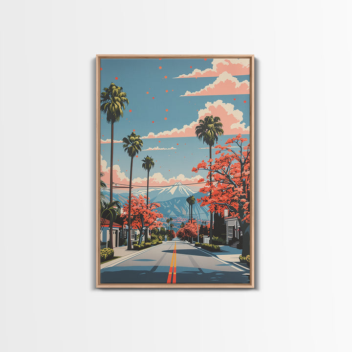 Murrieta Travel Poster, Canvas Print, Poster Print, Travel Wall Art, Travel Print, Art Print, Home Office Decor, Retro Travel Poster