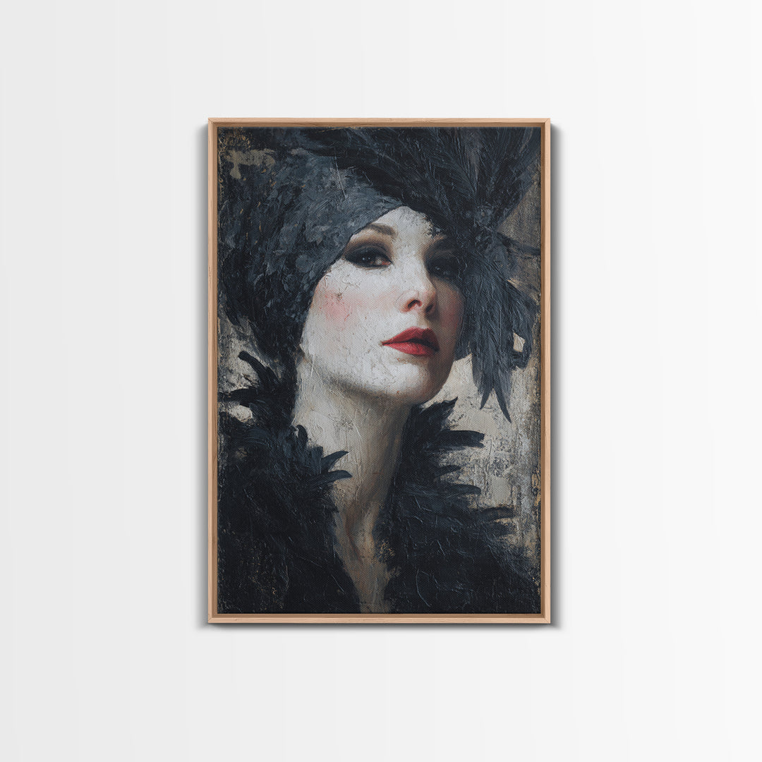 Storm Clouds over an Abandoned Field Canvas Print, Dark Art, Digital Art, Living Room Decor, Nocturne, Unique Wall Decor, DAR-2x3-70