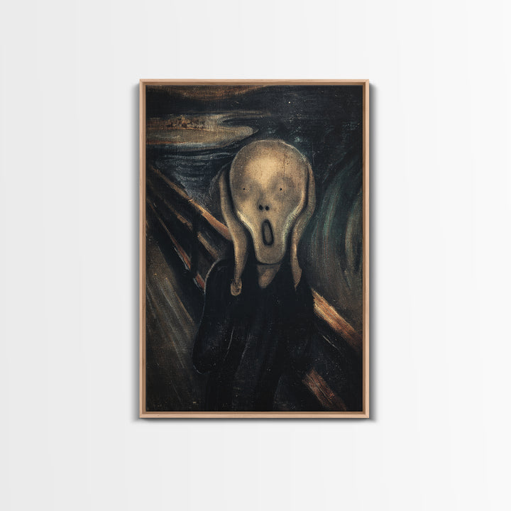 The Antique Spirit Board, Expressionist Gothic Art, Vertical Wall Art, Dark Halloween Decor, Canvas Print, Halloween Wall Art