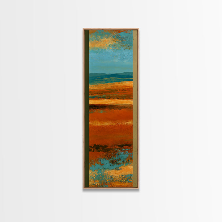 Ancient Desert Petroglyph Design Canvas Print, Desert Art, Home Decor, Southwestern Decor, Fine Art, Desert, Printable Art, DES-1x3-9