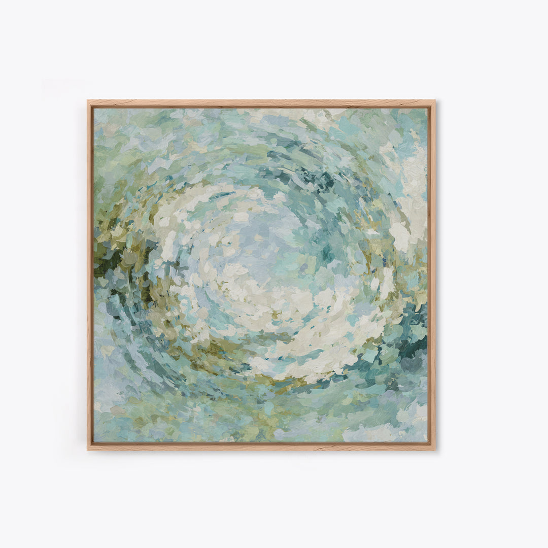 Abstract Water Ripple Pattern Canvas Print, Dental Office Art, Dental Office Decor, Office Decor, Abstract Art, Calm, DOA-1x1-13