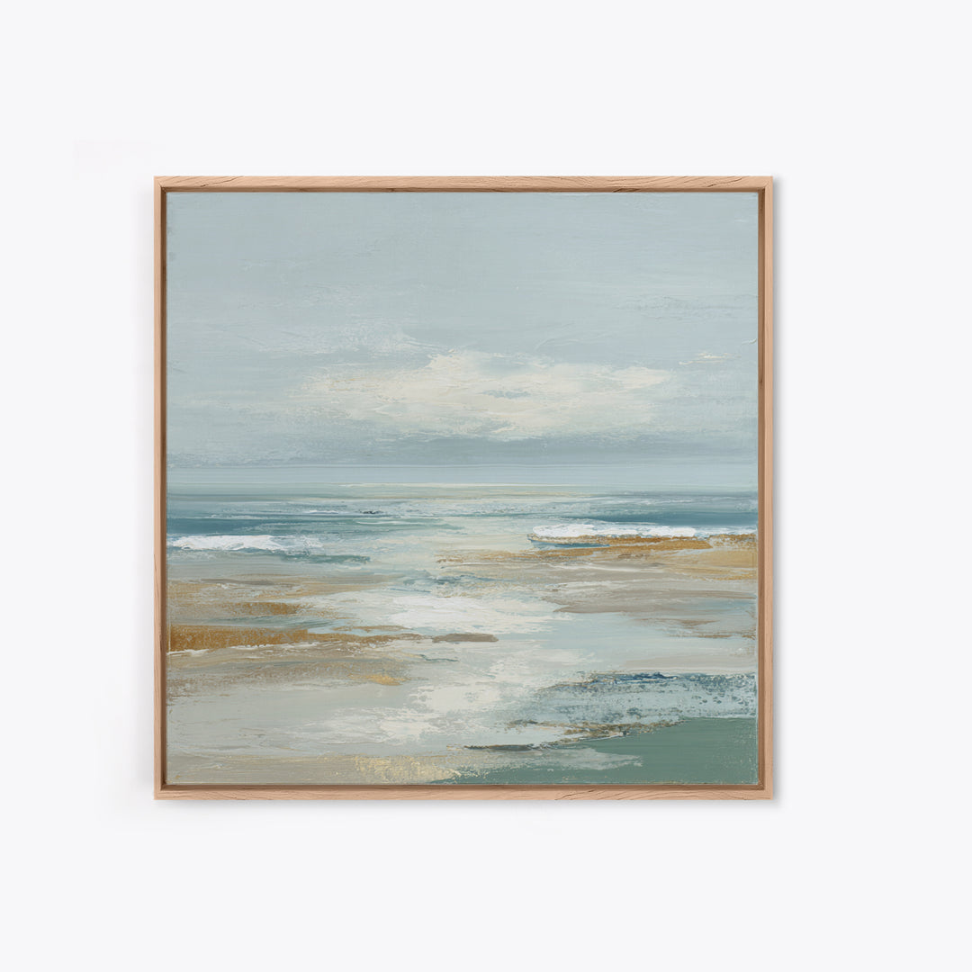 Quiet Coastal Dunes Canvas Print, Dental Office Art, Dental, Office Decor, Oil Painting, Calm, Tooth Art, Dentistry Art, DOA-1x1-22