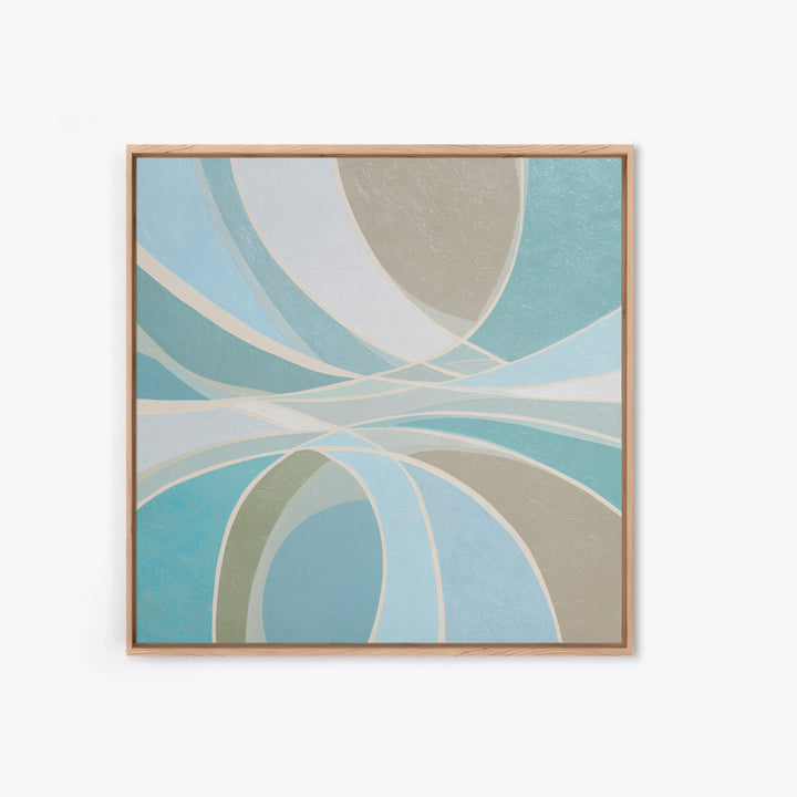 Minimal Smile Curve Abstract Canvas Print, Dental Office Art, Medical Art, Office Decor, Abstract Art, Calm, Medical Office Art, DOA-1x1-5