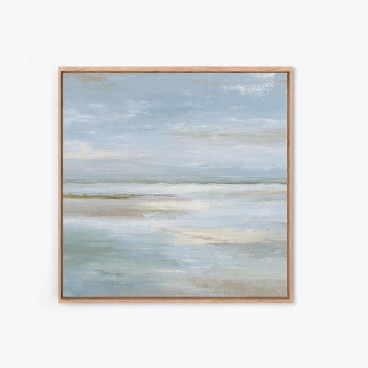 Quiet Coastal Dunes Framed Canvas Print, Dental Office Art, Dental Hygiene, Office Decor, Fine Art, Calm, Medical Office Art, DOA-1x1-70
