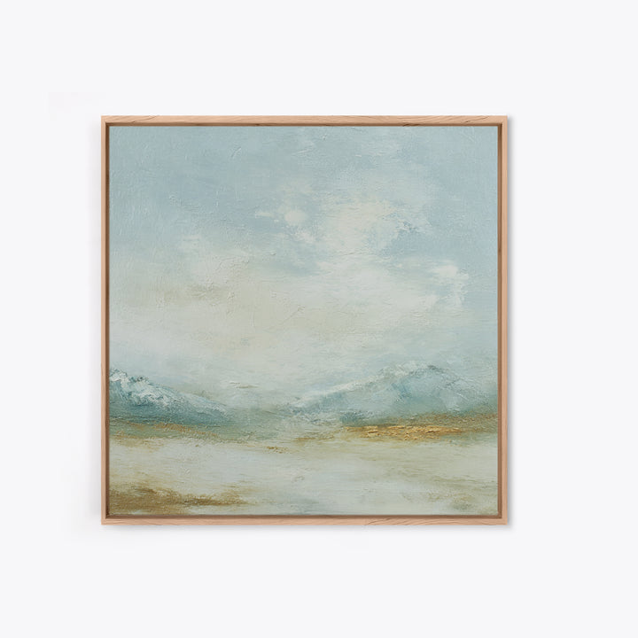 Gentle Mountain Landscape Canvas Print, Dental Office Art, Dental Hygienist, Office Decor, Fine Art, Calm, Statement Artwork, DOA-1x1-76