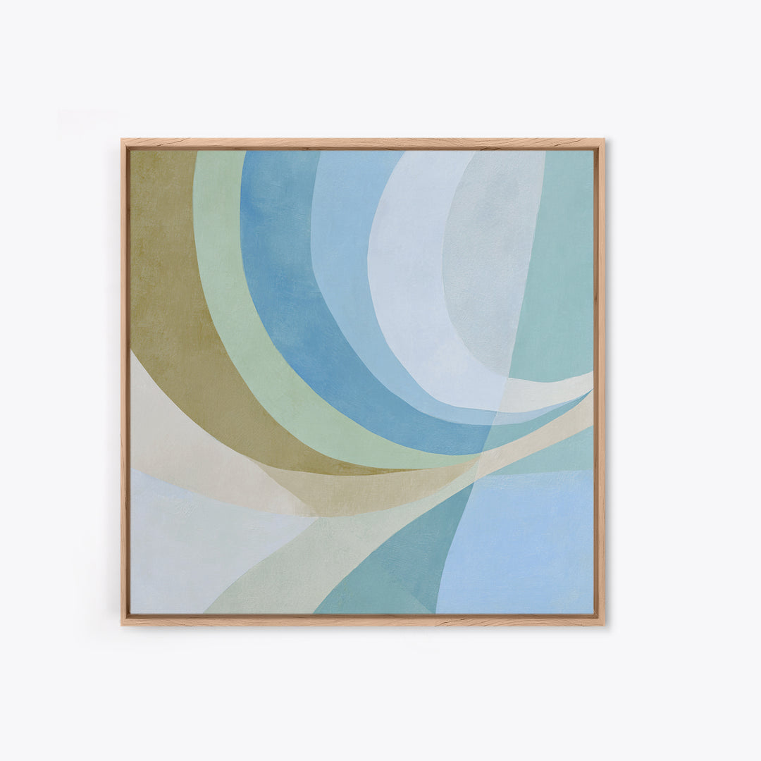 Minimal Smile Curve Abstract Canvas Print, Dental Office Art, Office Decor, Fine Art, Calm, Art Print, Room Decor, DOA-1x1-77