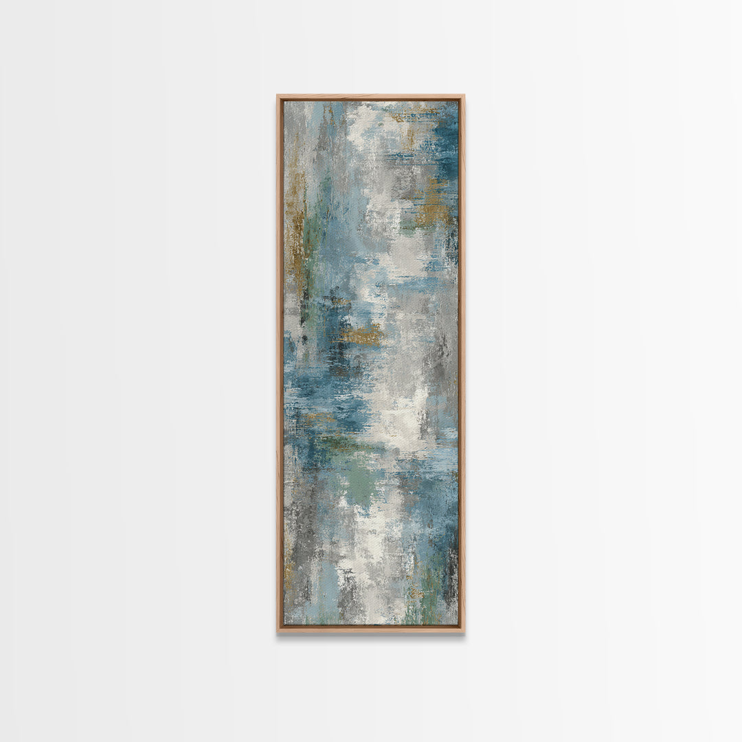 Minimal Line Faces Framed Canvas Print, Dental Office Art, Room Decor, Office Decor, Fine Art, Calm, Minimalist Wall Art, DOA-1x3-76