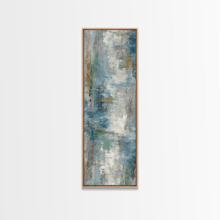 Minimal Line Faces Framed Canvas Print, Dental Office Art, Room Decor, Office Decor, Fine Art, Calm, Minimalist Wall Art, DOA-1x3-76