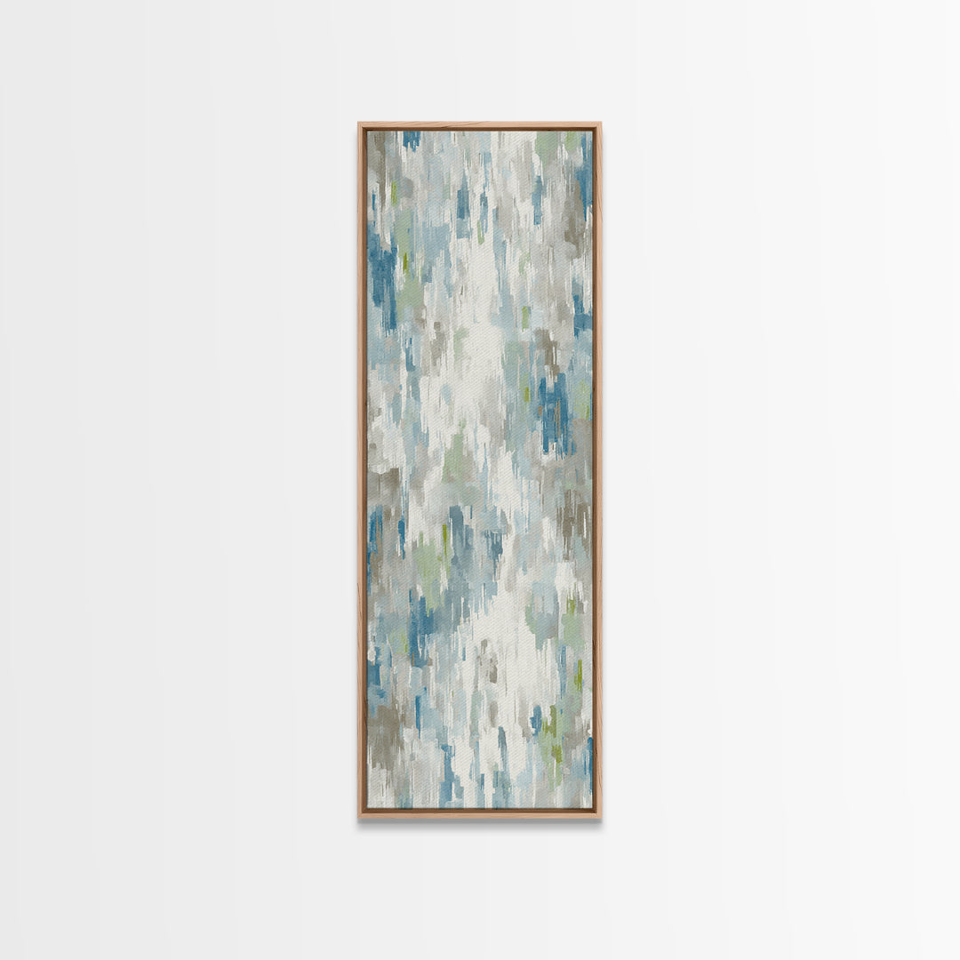 Playful Tooth Shaped Character Canvas Print, Dental Office Art, Dental Office, Office Decor, Abstract Art, Calm, Room Decor, DOA-1x3-90