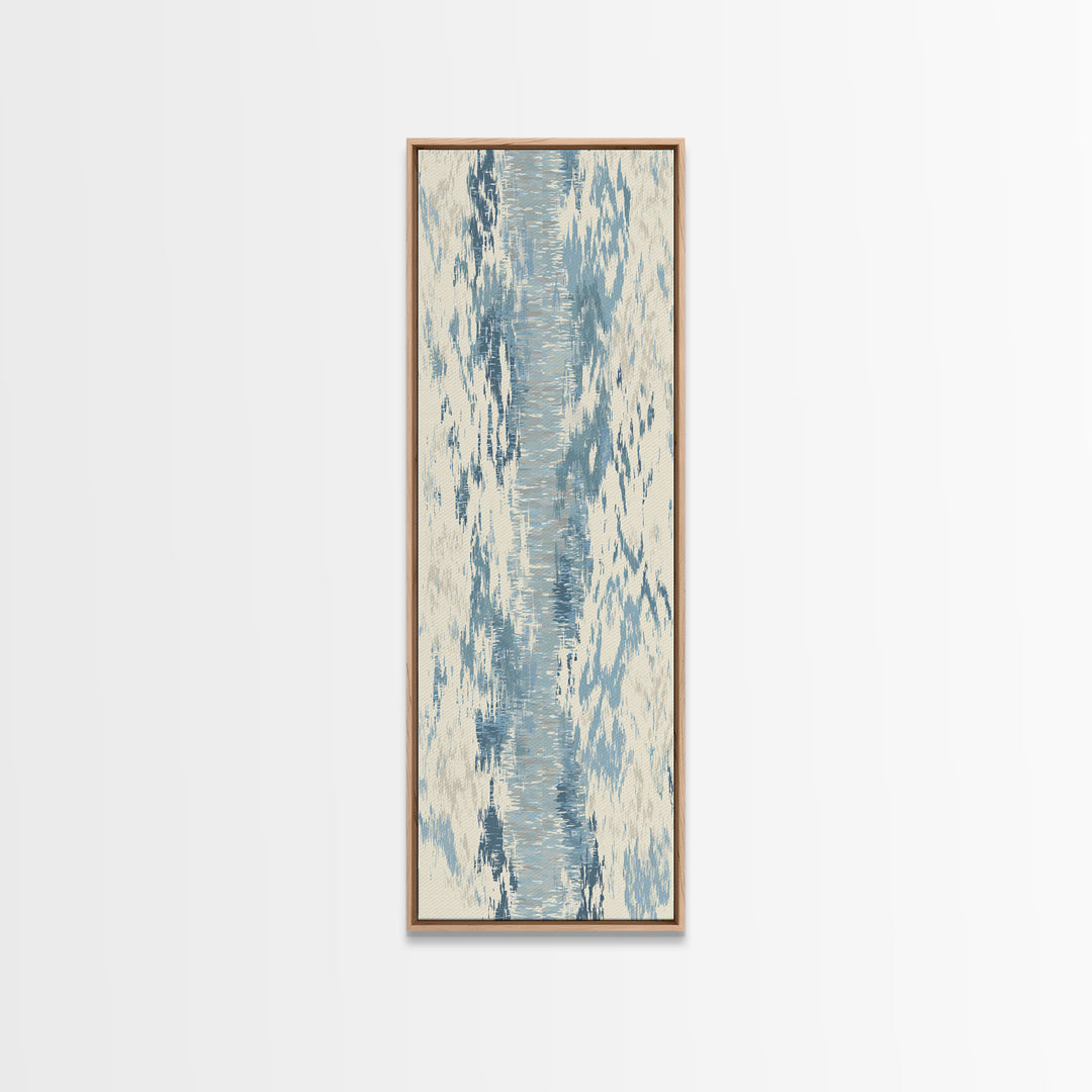 Abstract Water Ripple Pattern Canvas Print, Dental Office Art, Dental Office Decor, Office Decor, Fine Art, Calm, Science Art, DOA-1x3-97