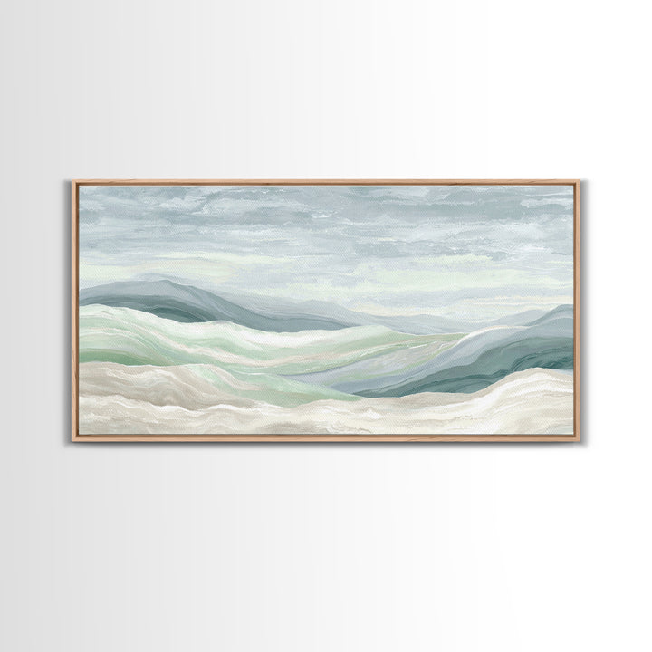 Clean Marble Texture Framed Canvas Print, Dental Office Art, Modern Decor, Office Decor, Fine Art, Calm, Poster, DOA-2x1-20