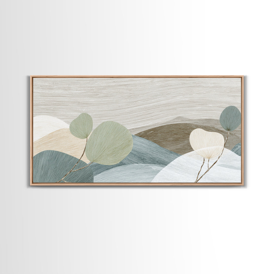 Minimal Line Faces Canvas Print, Dental Office Art, Minimalist Decor, Office Decor, Fine Art, Calm, Motivational Poster, DOA-2x1-36
