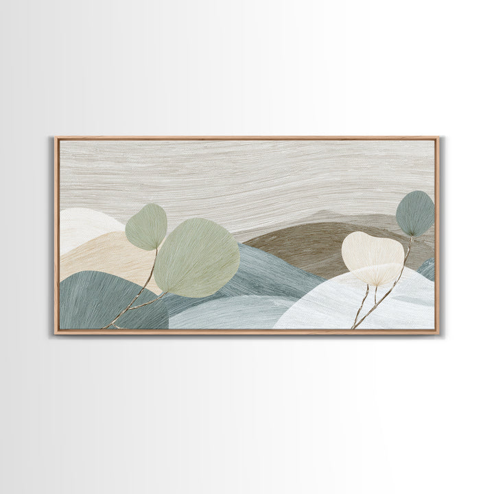 Minimal Line Faces Canvas Print, Dental Office Art, Minimalist Decor, Office Decor, Fine Art, Calm, Motivational Poster, DOA-2x1-36