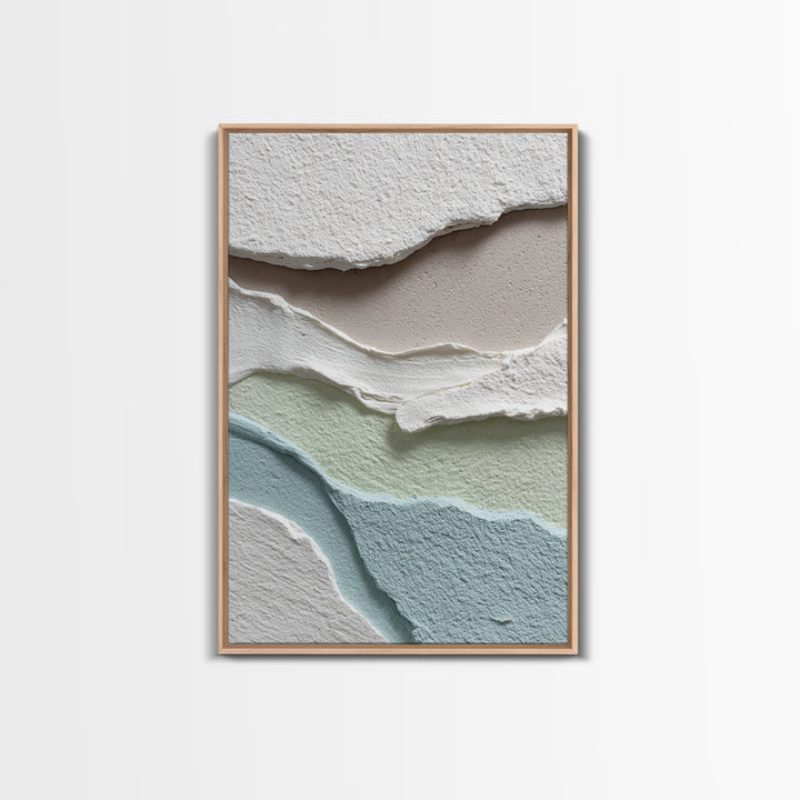 Minimal Line Faces Framed Canvas Print, Dental Office Art, Unique Wall Art, Office Decor, Fine Art, Calm, Dental Assistant, DOA-2x3-24