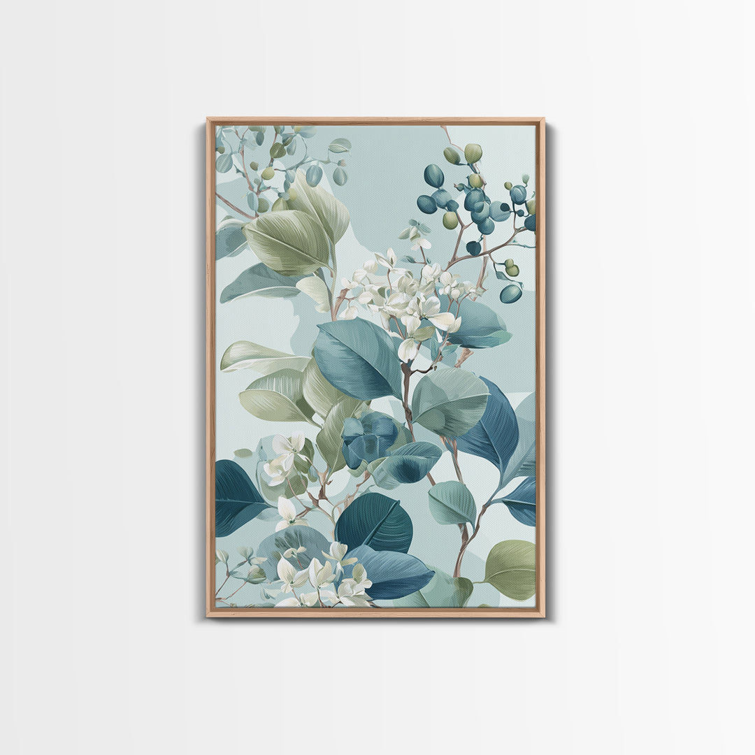 Cheerful Animal Dentist Themed Character Without Text Canvas Print, Dental Office Art, Neutral Decor, Office Decor, Calm, DOA-2x3-34
