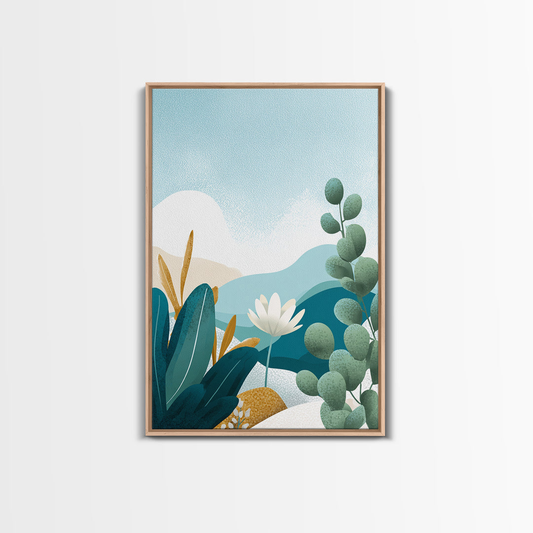 Cheerful Animal Dentist Themed Character Without Text Canvas Print, Dental Office Art, Luxury Decor, Office Decor, Calm, DOA-2x3-58