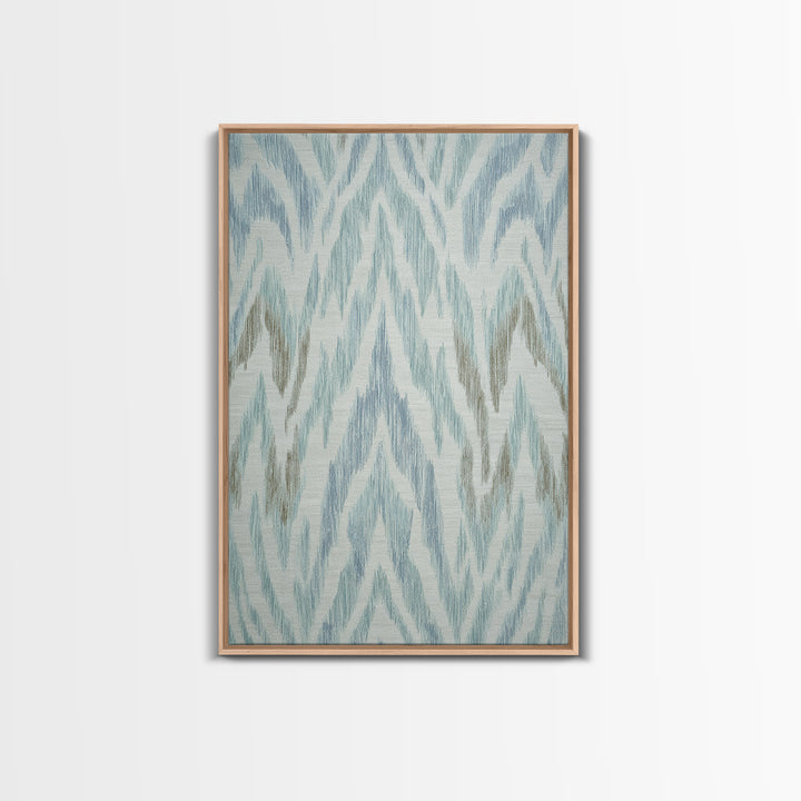 Abstract Water Ripple Pattern Framed Canvas Print, Dental Office Art, Room Decor, Office Decor, Abstract Art, Calm, DOA-2x3-93