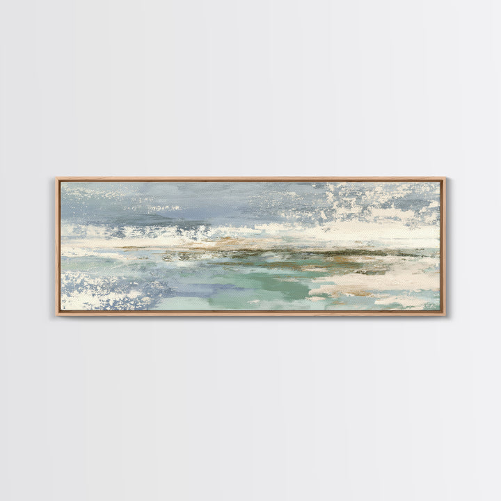 Minimal Smile Curve Abstract Canvas Print, Dental Office Art, Office Decor, Abstract Art, Calm, Medical Office Decor, DOA-3x1-21