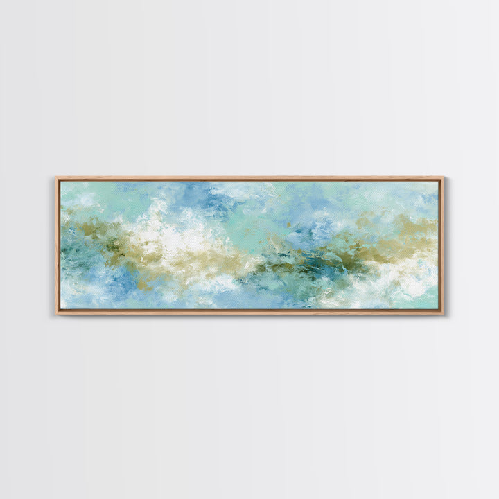 Abstract Water Ripple Pattern Canvas Print, Dental Office Art, Poster, Office Decor, Calm, Dental Art, Digital Artwork, DOA-3x1-29