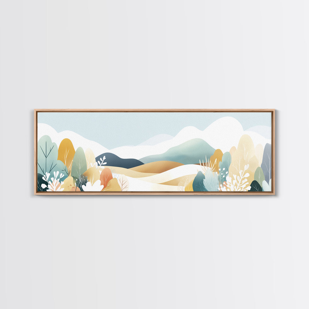 Cheerful Animal Dentist Themed Character Without Text Canvas Print, Dental Office Art, Digital Print, Office Decor, Calm, DOA-3x1-66