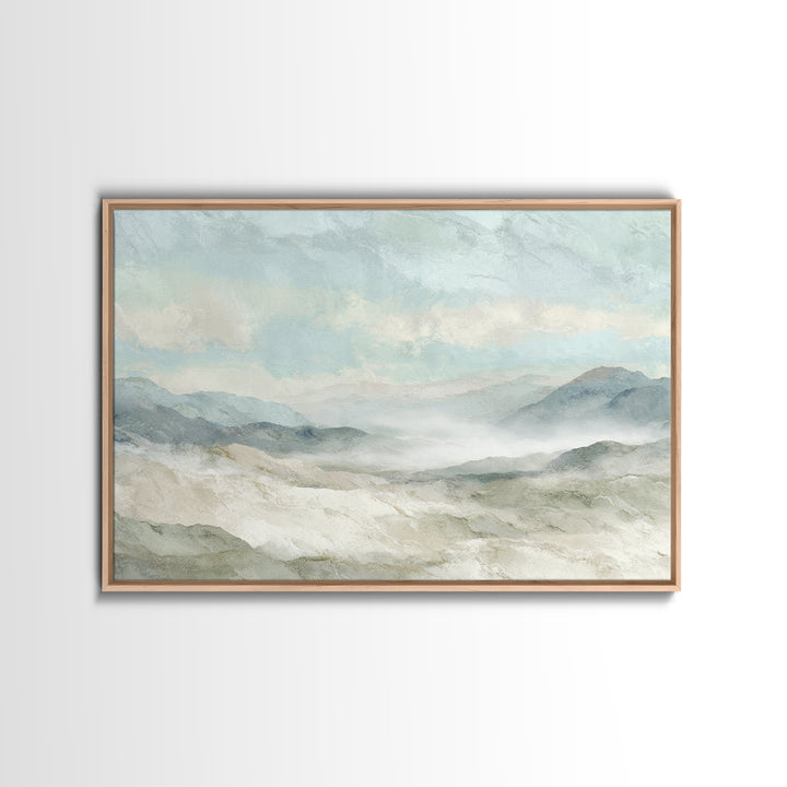 Clean Marble Texture Framed Canvas Print, Dental Office Art, Digital Artwork, Office Decor, Oil Painting, Calm, Dentist Art, DOA-3x2-100