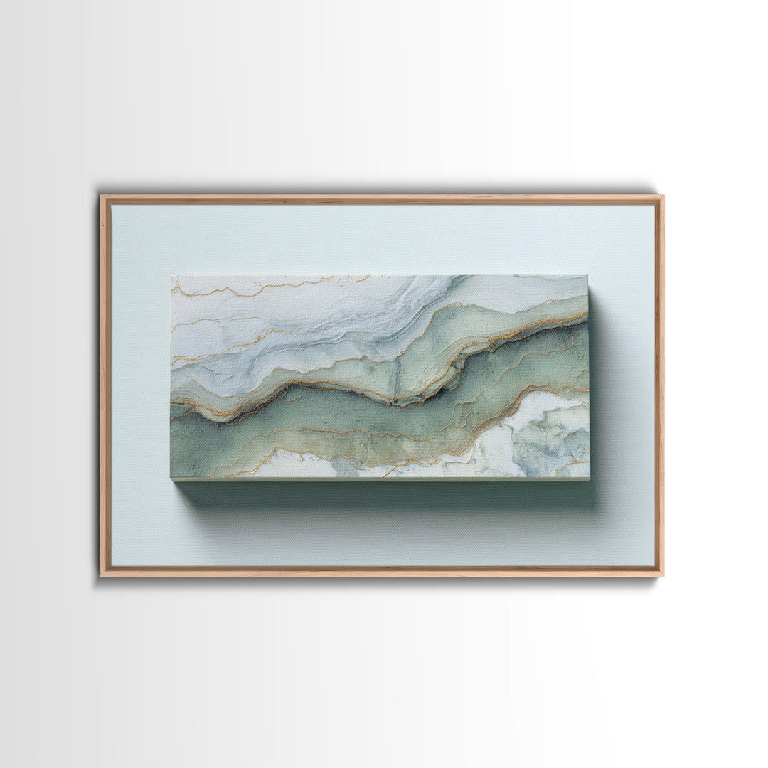 Clean Marble Texture Canvas Print, Dental Office Art, Gallery Decor, Office Decor, Oil Painting, Calm, Minimalist Decor, DOA-3x2-4