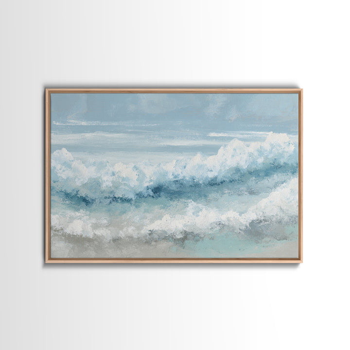 Calming Abstract Ocean Waves Canvas Print, Dental Office Art, Dental, Office Decor, Fine Art, Calm, Tooth Art, Dentistry Art, DOA-3x2-53