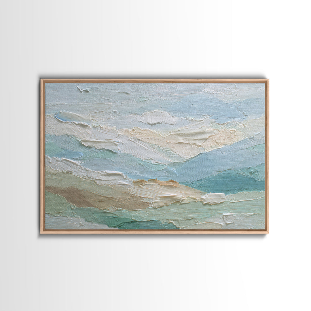 Gentle Mountain Landscape Canvas Print, Dental Office Art, Dental, Office Decor, Fine Art, Calm, Tooth Art, Dentistry Art, DOA-3x2-56