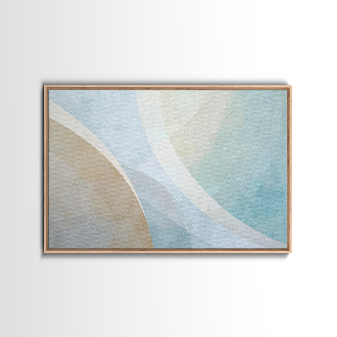 Minimal Smile Curve Abstract Canvas Print, Dental Office Art, Office Decor, Abstract Art, Calm, Medical Office Decor, DOA-3x2-57