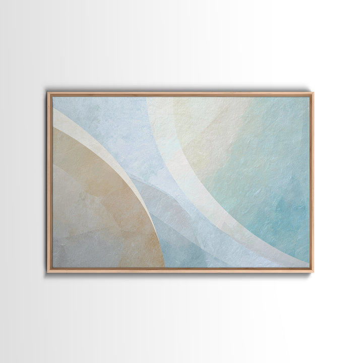 Minimal Smile Curve Abstract Canvas Print, Dental Office Art, Office Decor, Abstract Art, Calm, Medical Office Decor, DOA-3x2-57