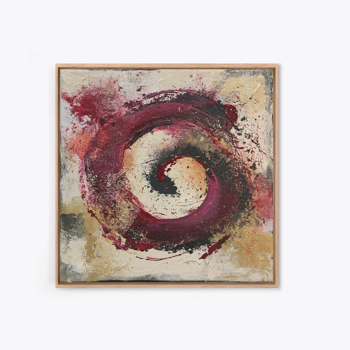 Abstract Red Wine Swirl Canvas Print, Dining Room Art, Printable Art, Dining Room Decor, Abstract Art, Dining, Coastal Wall Art, DRA-1x1-18