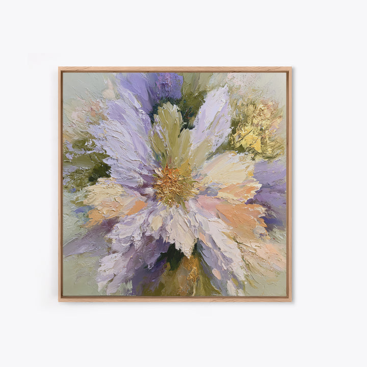 Large Floral Centerpiece Framed Canvas Print, Dining Room Art, Kitchen Art, Dining Room Decor, Oil Painting, Dining, DRA-1x1-2