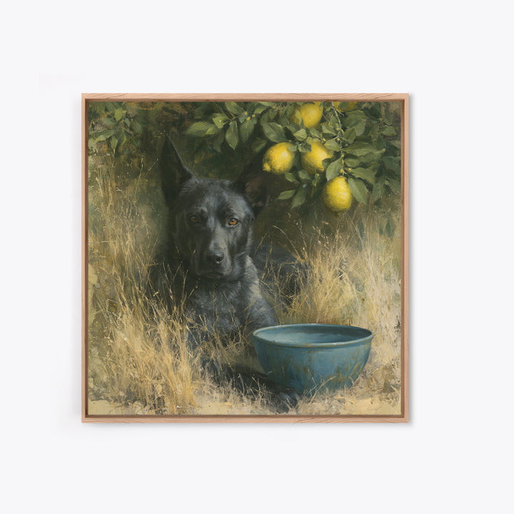 Italian Lemon Branch Canvas Print, Dining Room Art, Modern Decor, Dining Room Decor, Fine Art, Dining, Home Decor, Fall Decor, DRA-1x1-77