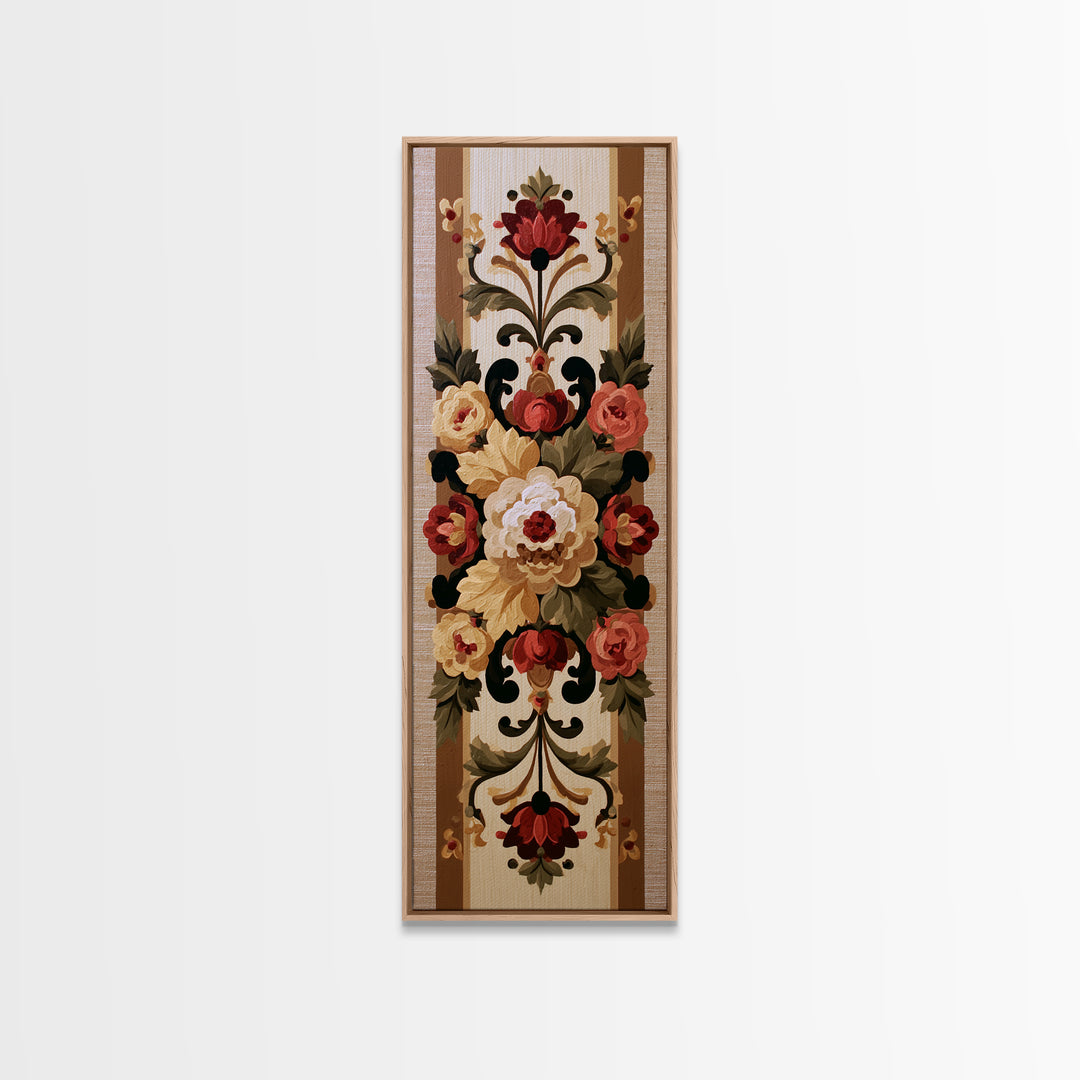 Classic Dutch Feast Arrangement Canvas Print, Dining Room Art, Modern Decor, Dining Room Decor, Fine Art, Dining, Home Decor, DRA-1x3-7