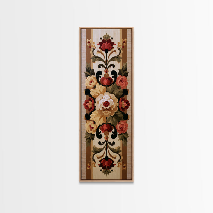 Classic Dutch Feast Arrangement Canvas Print, Dining Room Art, Modern Decor, Dining Room Decor, Fine Art, Dining, Home Decor, DRA-1x3-7