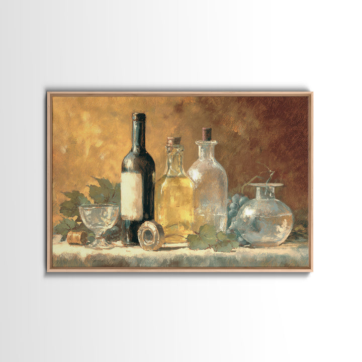 Mediterranean Olive Branch and Citrus Arrangement Canvas Print, Dining Room Art, Printable Wall Art, Dining Room Decor, Dining, DRA-3x2-16