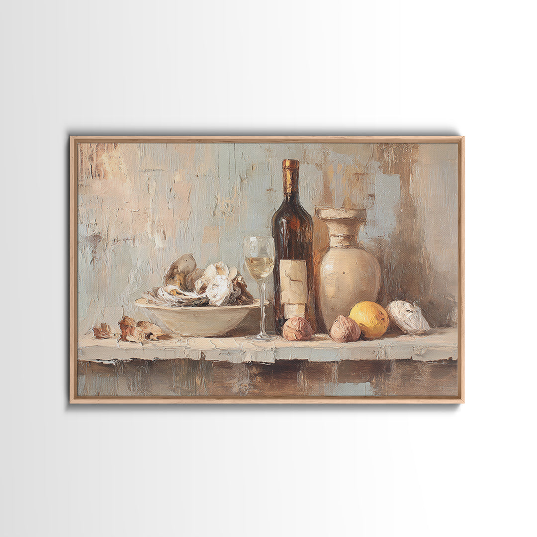 Abstract Composition in Appetite Friendly Warm Tones Canvas Print, Dining Room Art, Fall Decor, Dining Room Decor, Dining, DRA-3x2-8