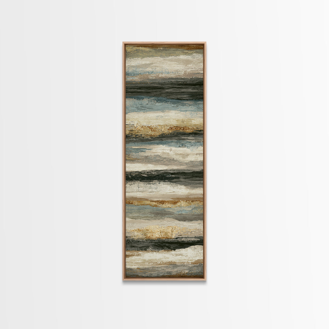 Layered Tapestry Pattern Canvas Print, Eclectic Art, Digital Print, Living Room Decor, Fine Art, Eclectic, Fine Art Print, ECL-1x3-28