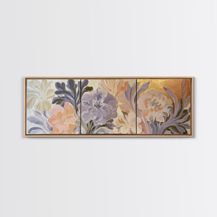 Matisse Inspired Cutouts with Botanical Details Canvas Print, Eclectic Art, Boho Decor, Living Room Decor, Fine Art, Eclectic, ECL-3x1-46